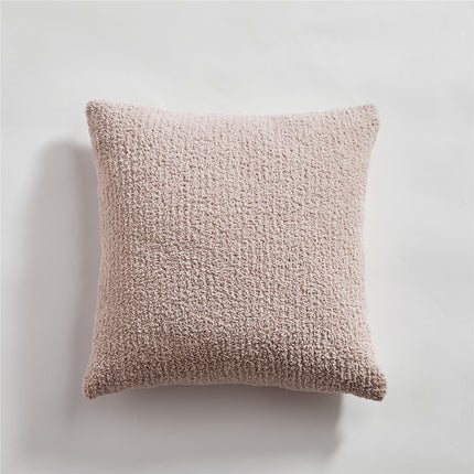 Housse de coussin de canapé en peluche confortable - Taie d'oreiller décorative douce et moelleuse