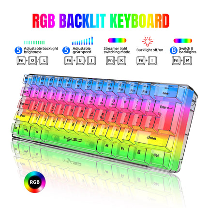 60% Compact RGB Wired Gaming Keyboard