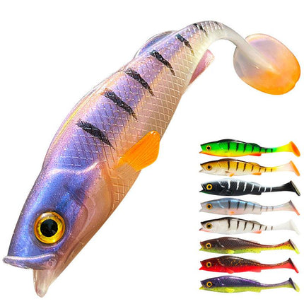 Señuelo de pesca de sábalo Swimbait suave