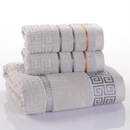 Three-piece cotton towel set - Wnkrs