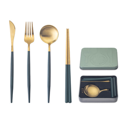 stainless steel portable cutlery set - Wnkrs