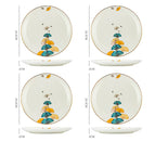 8 pulgadas de luz de luna / 4 piezas