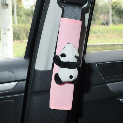 Adjustable Panda Seat Belt Shoulder Pad - Wnkrs