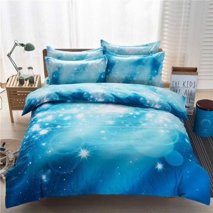 3D Print Bed Sheets Set Duvet Quilt Cover Sets Bed 4 Piece - Wnkrs