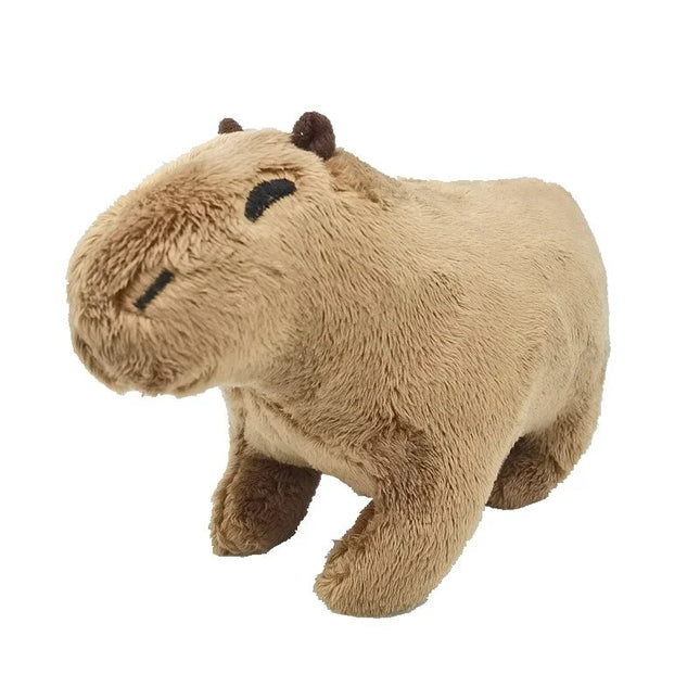 Adorable peluche Capybara de 18 cm - Cadeau de Noël parfait pour les enfants !