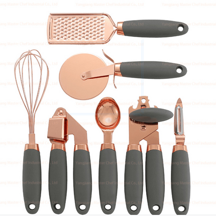 Kitchen Household Peeler Gadget Copper Plating Set - Wnkrs