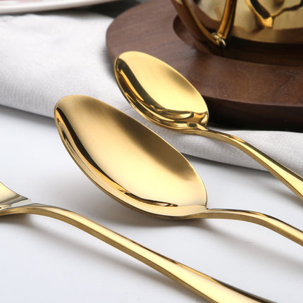 Golden Western Knife and Fork Household Cutlery Set - Wnkrs