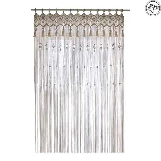 Bohemian Hand-Woven Tapestry Curtain Partition Bohemian Wedding Background Hanging Curtain Curtain Decoration - Wnkrs