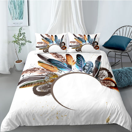 Digital Printing Quilt Cover Three-piece Foreign Trade Dream Catcher Series - Wnkrs