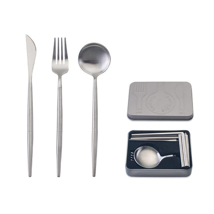 stainless steel portable cutlery set - Wnkrs