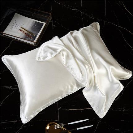 Single Side Silk Silk Pillowcase Splicing Small Side Envelope Pillowcase - Wnkrs