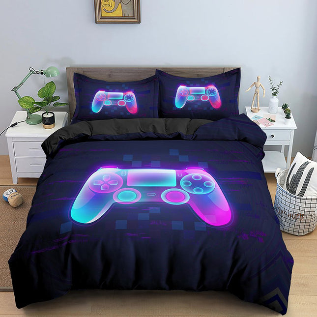 New Gamepad Bedding Set Queen Size Duvet Cover Creative - Wnkrs