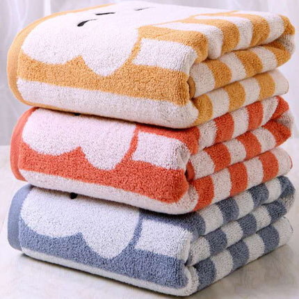 Cartoon Bath Towel Soft Absorbent Multicolor Baby Bath Towel - Wnkrs