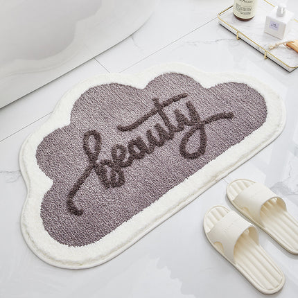 Door Entrance Bathroom Mat Cloud Bath Rug - Wnkrs