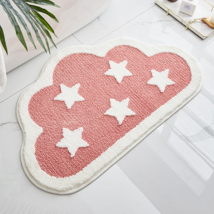 Door Entrance Bathroom Mat Cloud Bath Rug - Wnkrs