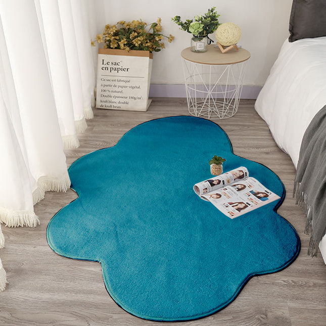 Cute White Cloud Floor Mat, Bedside Mat, Photo Carpet - Wnkrs