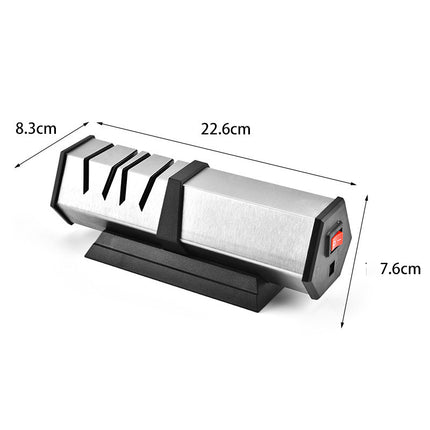 Electric knife Sharpener Cross-border Knife Sharpener Artifact Fast knife Sharpener Automatic Household knife Sharpener kitchen - Wnkrs