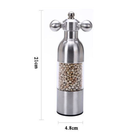 Pepper Mill Gadgets Pepper and Salt Grinder Grinding 4 Color Garlic Grinding Spice Grinder Kitchen Creative Tools BBQ Accessory - Wnkrs