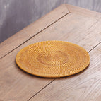 Coussin en rotin pièce unique / 30 cm