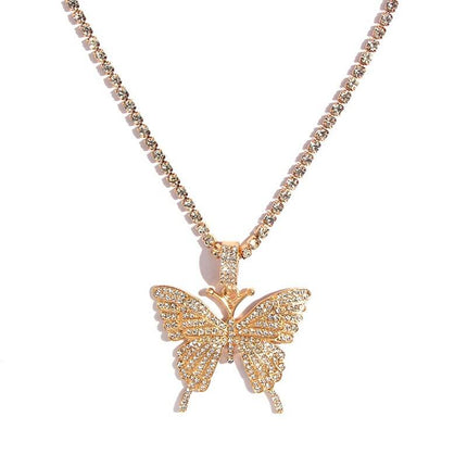 Vintage Butterfly Necklace - Wnkrs