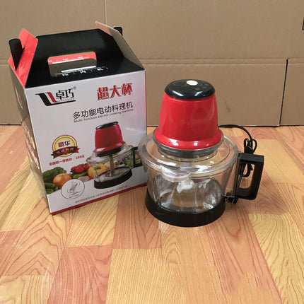 3 Liters Big Cup Electric Vegetable Grinder Meat Grinder Cooking Machine Cooking Machine - Wnkrs