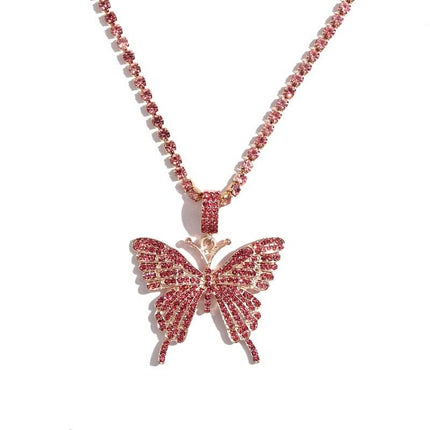 Vintage Butterfly Necklace - Wnkrs
