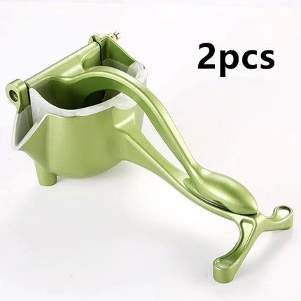 Portable Household Aluminum Alloy Manual Juicer Squeezer Fruit Tool - Wnkrs