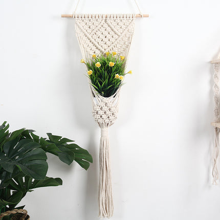 Woven Net Bag Flower Basket Wall Decoration Flower Shop Decoration - Wnkrs