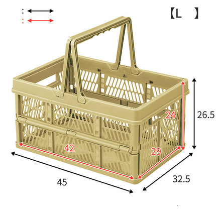 Plastic Folding Basket Household - Wnkrs