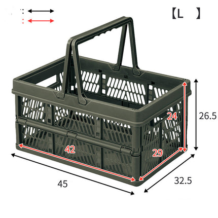 Plastic Folding Basket Household - Wnkrs