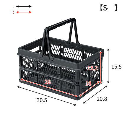 Plastic Folding Basket Household - Wnkrs