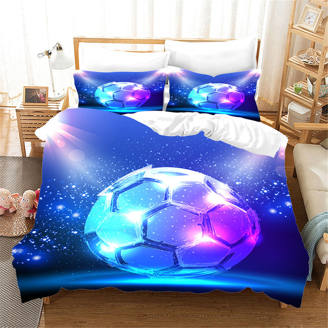 Sports Football Series Three-piece Bed - Wnkrs