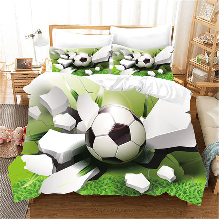 Sports Football Series Three-piece Bed - Wnkrs