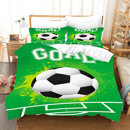 Sports Football Series Three-piece Bed - Wnkrs