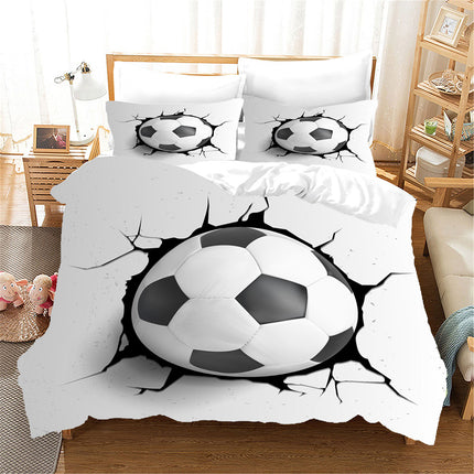 Sports Football Series Three-piece Bed - Wnkrs