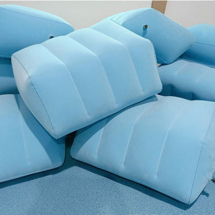 Inflatable Flocking Leg Cushion Portable Parallel Square Leg Cushion - Wnkrs