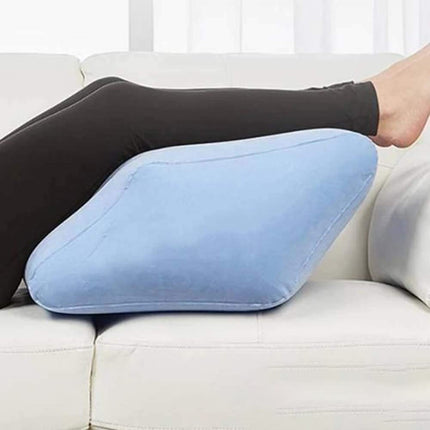 Inflatable Flocking Leg Cushion Portable Parallel Square Leg Cushion - Wnkrs