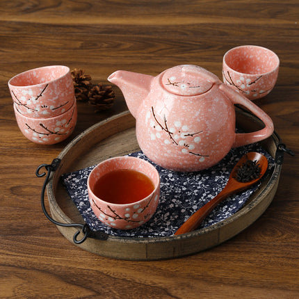 Japanese Ceramic Tea Set Set For Household Use - Wnkrs