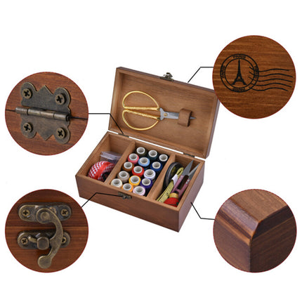 Solid wood sewing box - Wnkrs