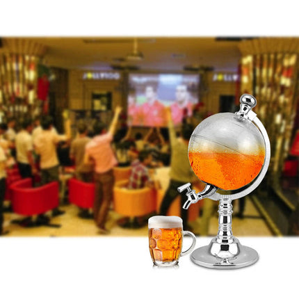 Novelty Globe Wine Decanters Drink Dispenser For Alcohol 1.5L Drinking Game Beer Liquor Dispenser Strainers Bar Accessories New - Wnkrs