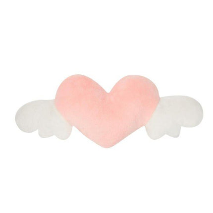 Heart-Shaped Plush Car Headrest & Lumbar Support Cushion - Wnkrs