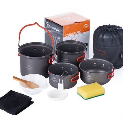 Four-in-one Combination Cookware And Tableware Picnic - Wnkrs