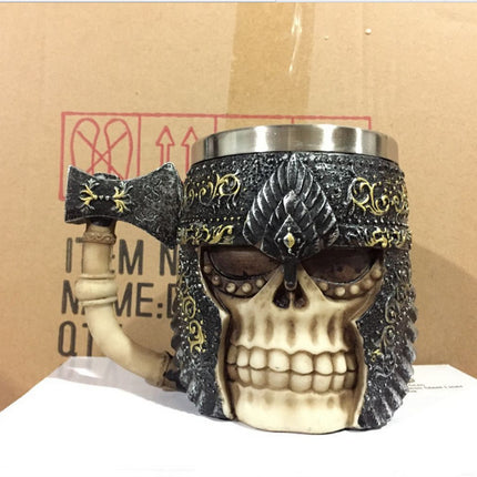 400ML 3D Skull Mugs Coffee - Wnkrs