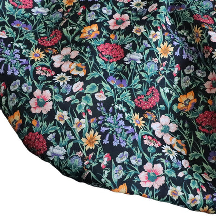 Black Bottom 80 LIBERTY Poplin High Count Cotton Fabric - Wnkrs