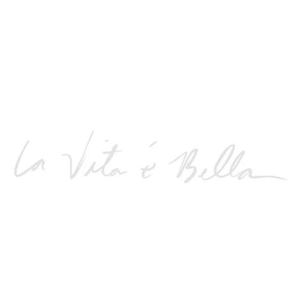 La Vita E Bella Life Quote Car Sticker - Wnkrs