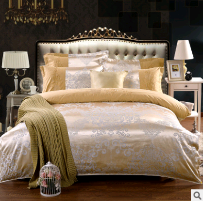 Luxury European Bedding Satin Jacquard Modal Cotton Tencel Set - Wnkrs