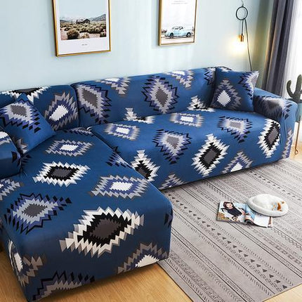 Modern Stretch Kaleidoscope Fabric Sofa Cover - Wnkrs