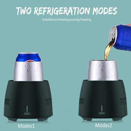 Portable Fast Cooling Cup Electronic Refrigeration Cooler for Beer Wine Beverage Mini Electric Drink Cooler Cup Instant Cooling - Wnkrs