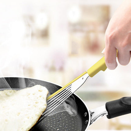 Nonstick Fish Spatula, Thin Slotted Spatulas Turner Silicone Fish Spatulas For Nonstick Cookware, High Heat Resistant BPA Free Cooking Utensils, Ideal For Fish, Eggs, Pancakes - Wnkrs