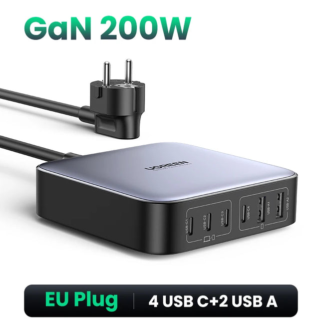 200W GaN Desktop Charger